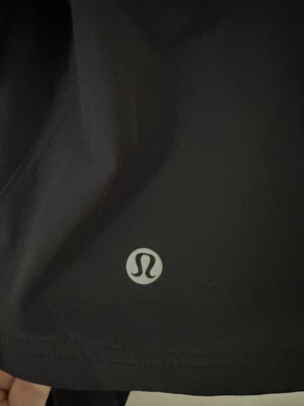 Lululemon Cropped Anorak Half-Zip Pullover- Black, Size 6 - Picture 5 of 7